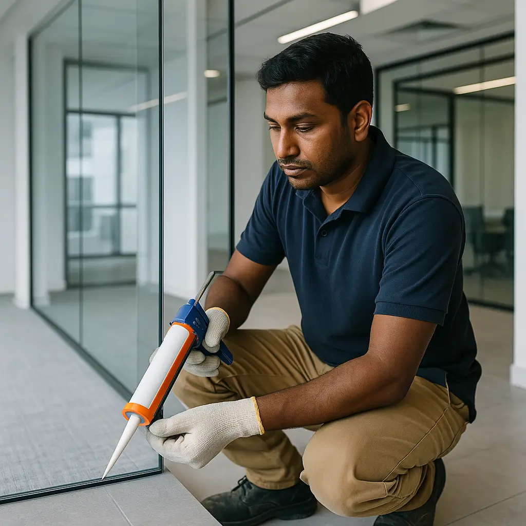 Glass & Gypsum Partition Services in Dubai<br />
