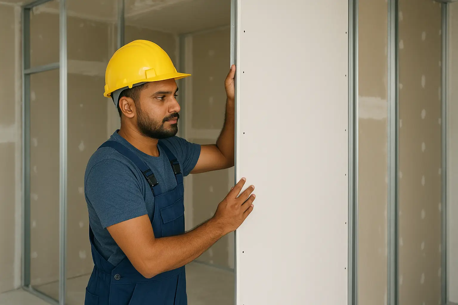 gypsum partition wall