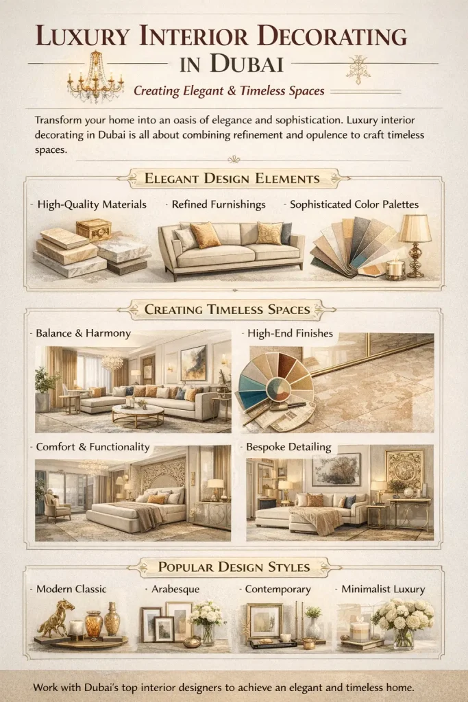 Luxury Interior Decorating in Dubai