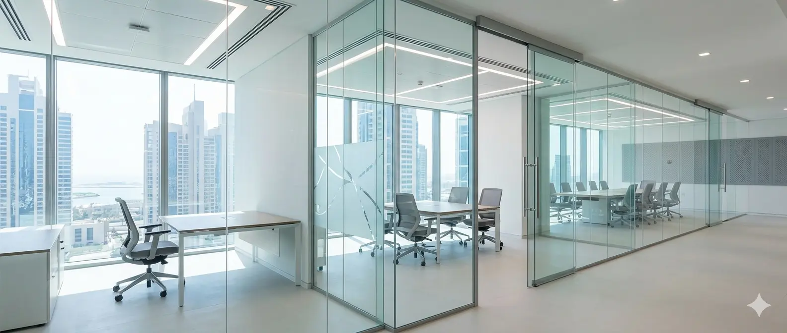 Office Glass Partition in Dubai Office Glass Partition in Dubai