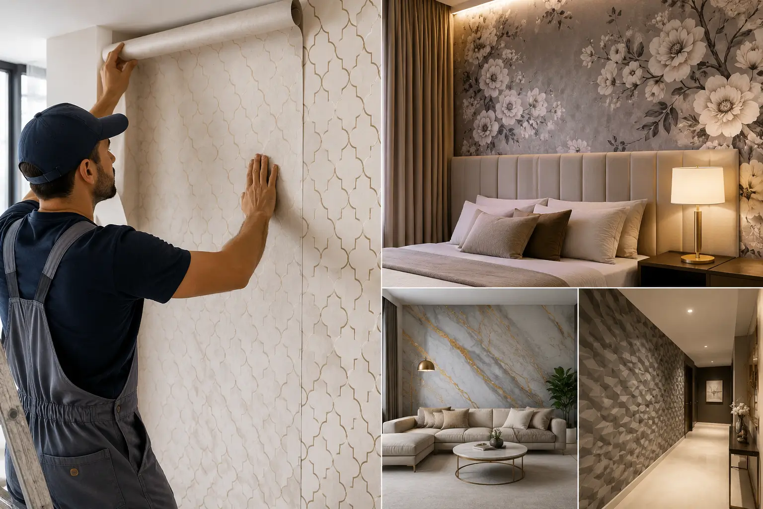 Custom Wallpaper Installation Dubai